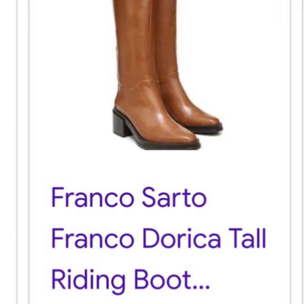 Franco Dorica Tall Riding Boot Size 9